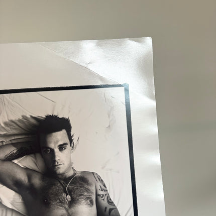 Robbie Williams print - Somebody Someday book outtake shots 2000 damaged part two