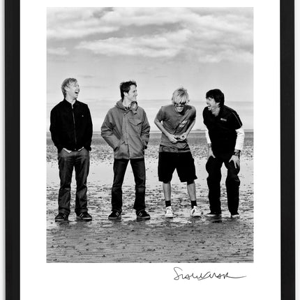 Framed Foo Fighters A4 print - Scarlet Page - shop