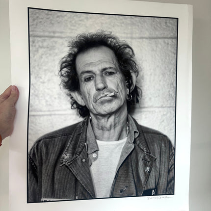 Keith Richards - test print