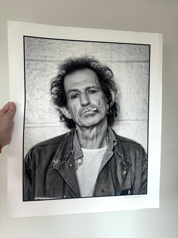 Keith Richards - test print