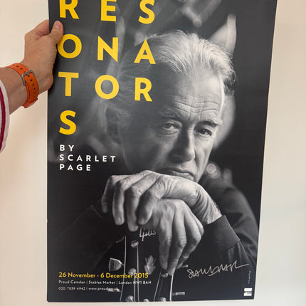 Resonators exhibition poster