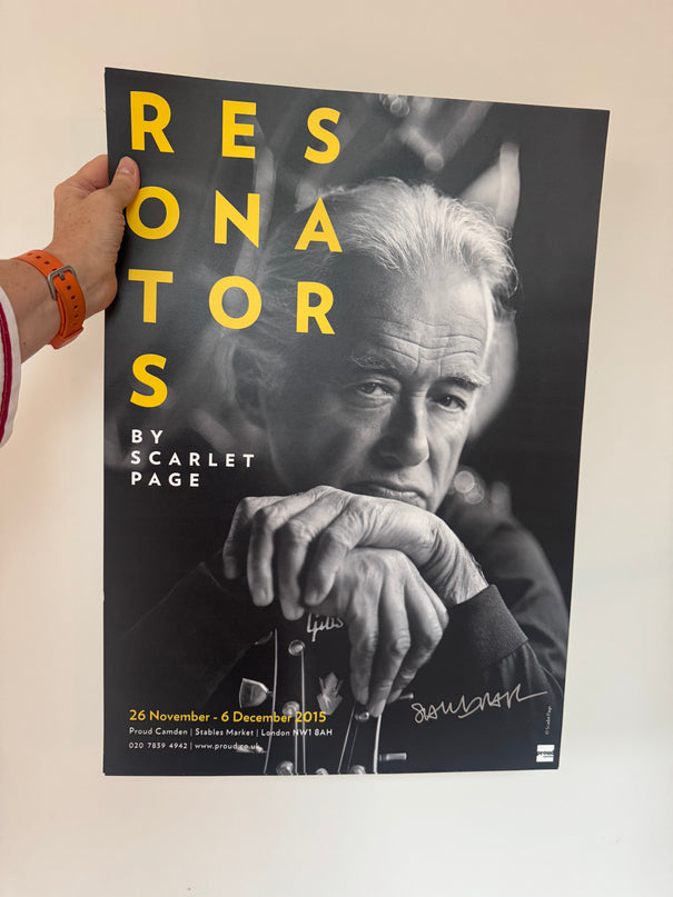 Resonators exhibition poster