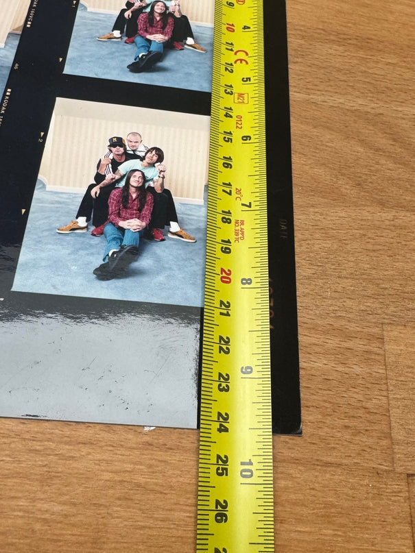 Red Hot Chili Peppers - original contact sheet 2003