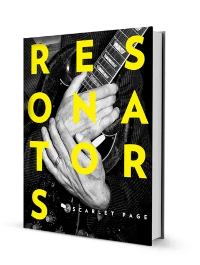 SOLD OUT Resonators Book - limited to 20 copies signed and numbered - Scarlet Page - shop