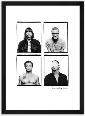 Framed Red Hot Chili Prints - Scarlet Page - shop