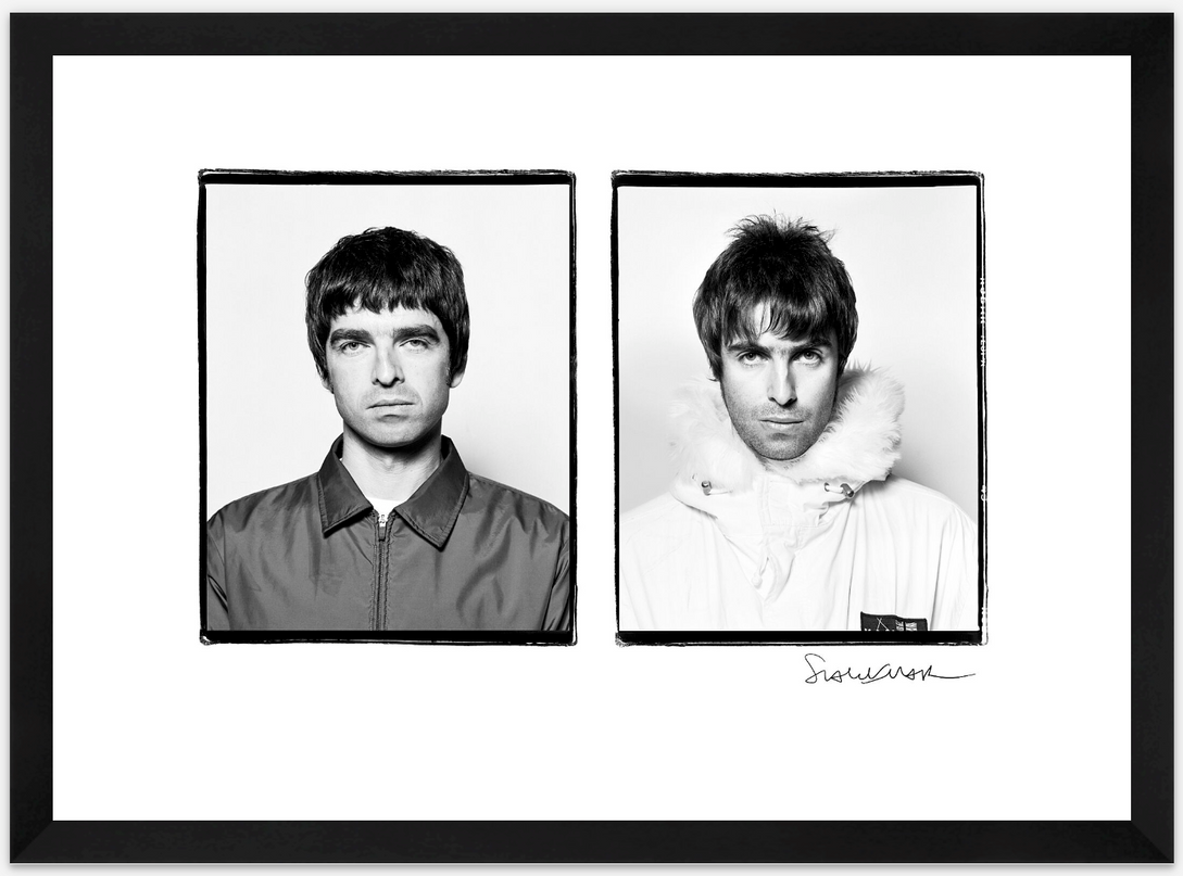 Framed Oasis Prints B&W