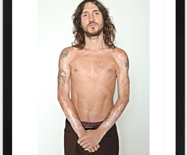 John Frusciante London 2006 Signed Framed Print – Scarlet Page - shop