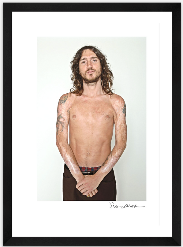 Framed John Frusciante Prints - Scarlet Page - shop