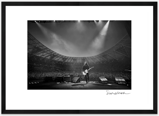 Framed Dave Grohl Prints B&W