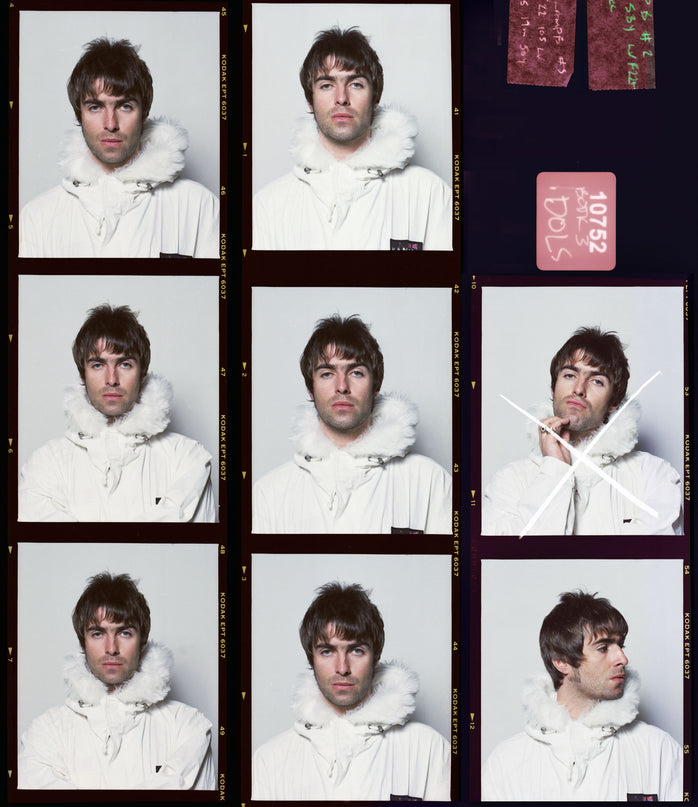 Liam Gallagher contact sheet - Oasis