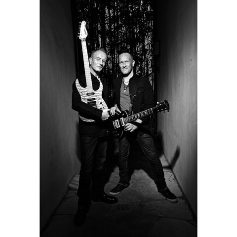 Def Leppard - Phil Collen and Viv Campbell - Scarlet Page - Limited Edition Prints